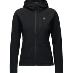 Pile Black Diamond W Coefficient Storm Full Zip Black