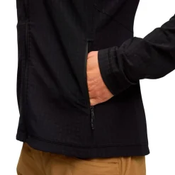 Pile Black Diamond W Coefficient Storm Full Zip Black