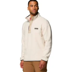 Pile Columbia Helvetia II Half Snap Fleece Chalk