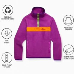 Pile Cotopaxi Teca Fleece Pullover W Birds Of Paradise