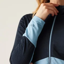Pile DARE2B Elation IV Core Stretch Midlayer Navy Glacier Lake