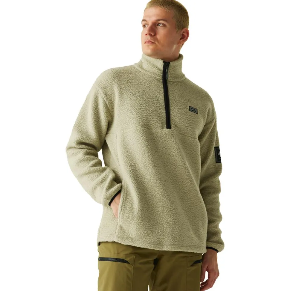 Pile DARE2B Twin Tip Half Zip Abbey Stone