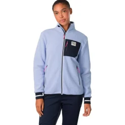 Pile Kari Traa Rothe Midlayer Pastel Light Blue