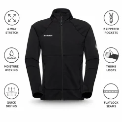 Pile Mammut Taiss Midlayer Black