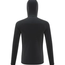 Pile Millet Fusion Grid Hoodie Black Noir