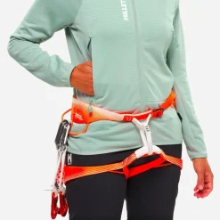 Pile Millet Fusion Grid Jkt W Seaweed