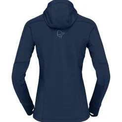 Pile Norrona falketind Power Grid Hood W's Indigo Night