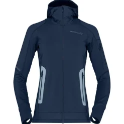 Pile Norrona falketind Power Grid Hood W's Indigo Night
