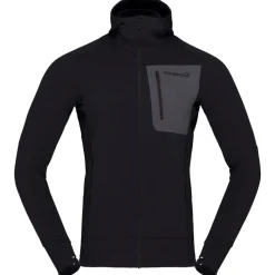 Pile Norrona Falketind Power Grid Hood Caviar