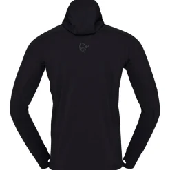 Pile Norrona Falketind Power Grid Hood Caviar