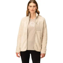 Pile Norrona Femund Warm 3 W Oatmeal