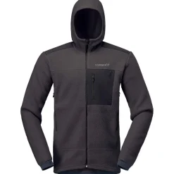 Pile Norrona Trollveggen Warm 3 Zip Hood M's Phantom