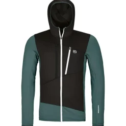 Pile Ortovox Fleece Grid Hoody M Dark Arctic Grey