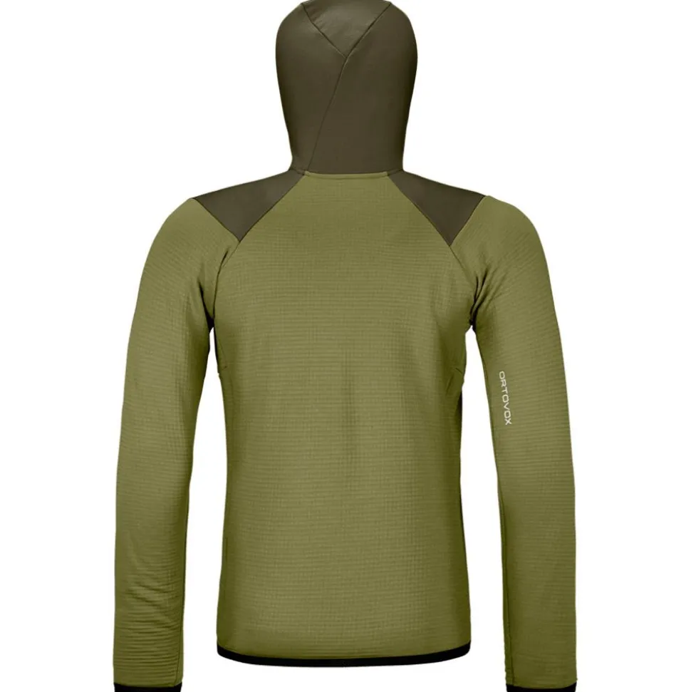 Pile Ortovox Fleece Grid Hoody M Wild Herbs