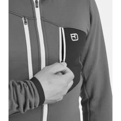 Pile Ortovox Fleece Grid Hoody M Wild Herbs