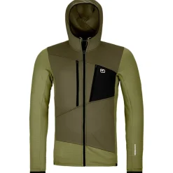Pile Ortovox Fleece Grid Hoody M Wild Herbs