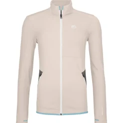 Pile Ortovox Fleece Jacket W White Chalk