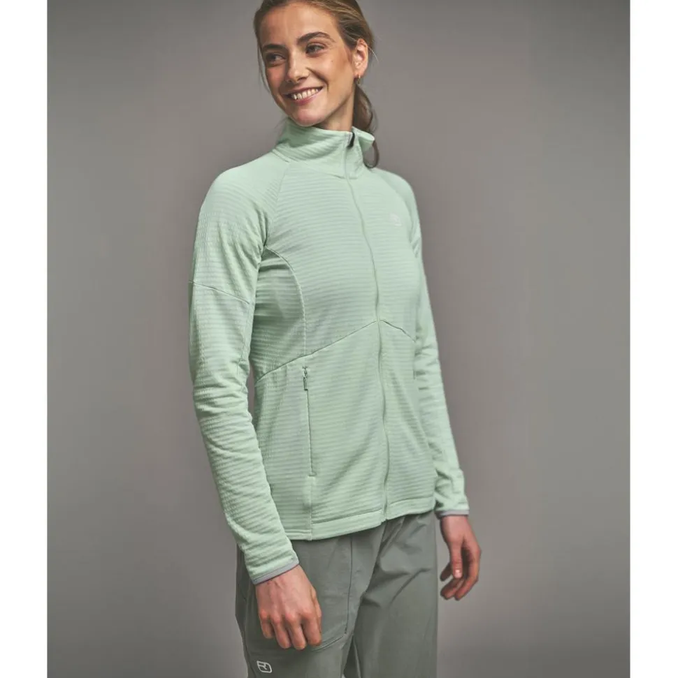 Pile Ortovox Fleece Light Grid W Green Acid