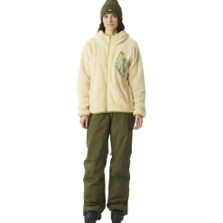Pile Picture Izimo Full Zip Fleece Wood Ash
