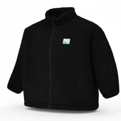 Pile Picture Nyss Embro Zip Black