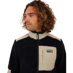 Pile Protest PrtBleaker Outdoor Full Zip Top True Black