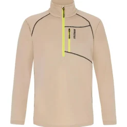 Pile Protest Prtkody 1/4 Zip Active Top BambooBeige