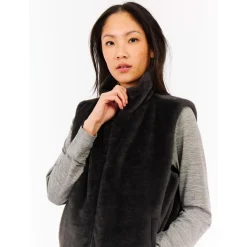 Pile Protest Prtponzo Outdoor Bodywarmer Anthra Grey