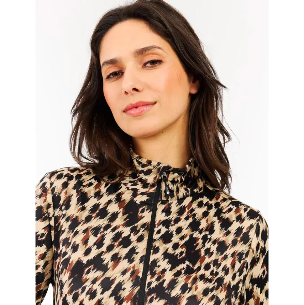 Pile Protest Prtvessy 1/4 Zip Active Bamboobeige