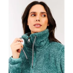 Pile Protest RIRI Full Zip Top Glacial Blue