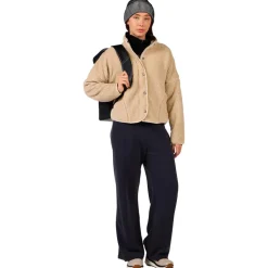 Pile Rossignol W Alltrack Snap Sherpa Jacket Fog