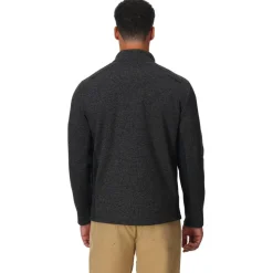 Pile Spyder Bandit Half Zip Limestone Black Melange