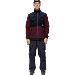 Pile Sweet Protection Pile Fleece Jacket Red Wine