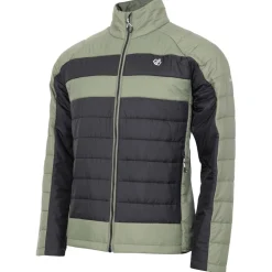 Piumino DARE2B Descending II Black Olivine Green