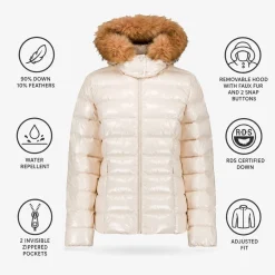 Piumino Jott Luxe Laquee Natural