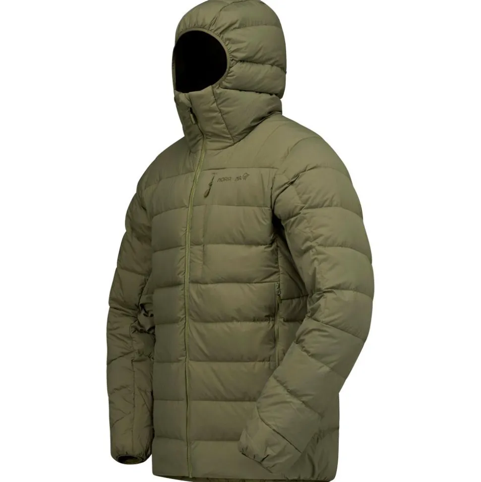 Piumino Norrona Femund Down 700 Zip Hood M's Olive Night