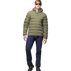 Piumino Norrona Femund Down 700 Zip Hood M's Olive Night