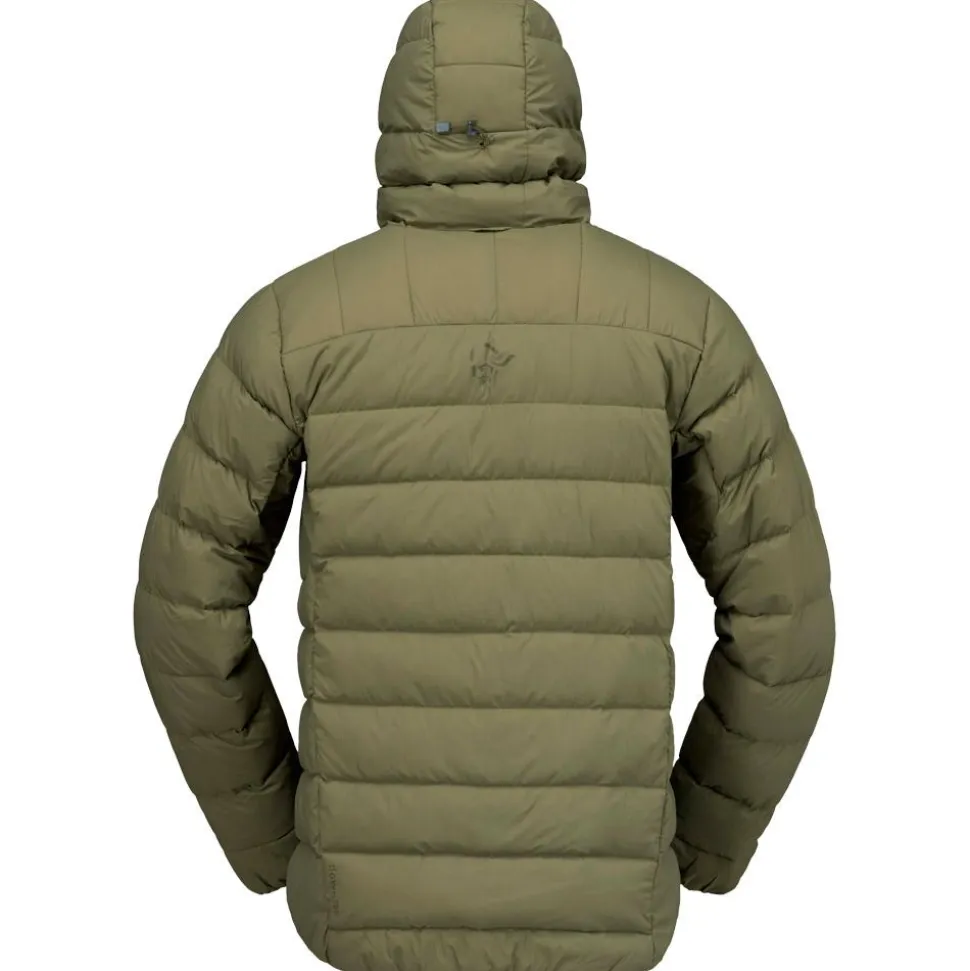 Piumino Norrona Femund Down 700 Zip Hood M's Olive Night