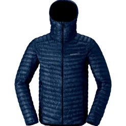 Piumino Norrona Trollveggen Down 800 Super Light Hood Indigo Night
