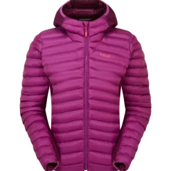 Piumino RAB Cirrus Flex Hoody W Plum Mulberry