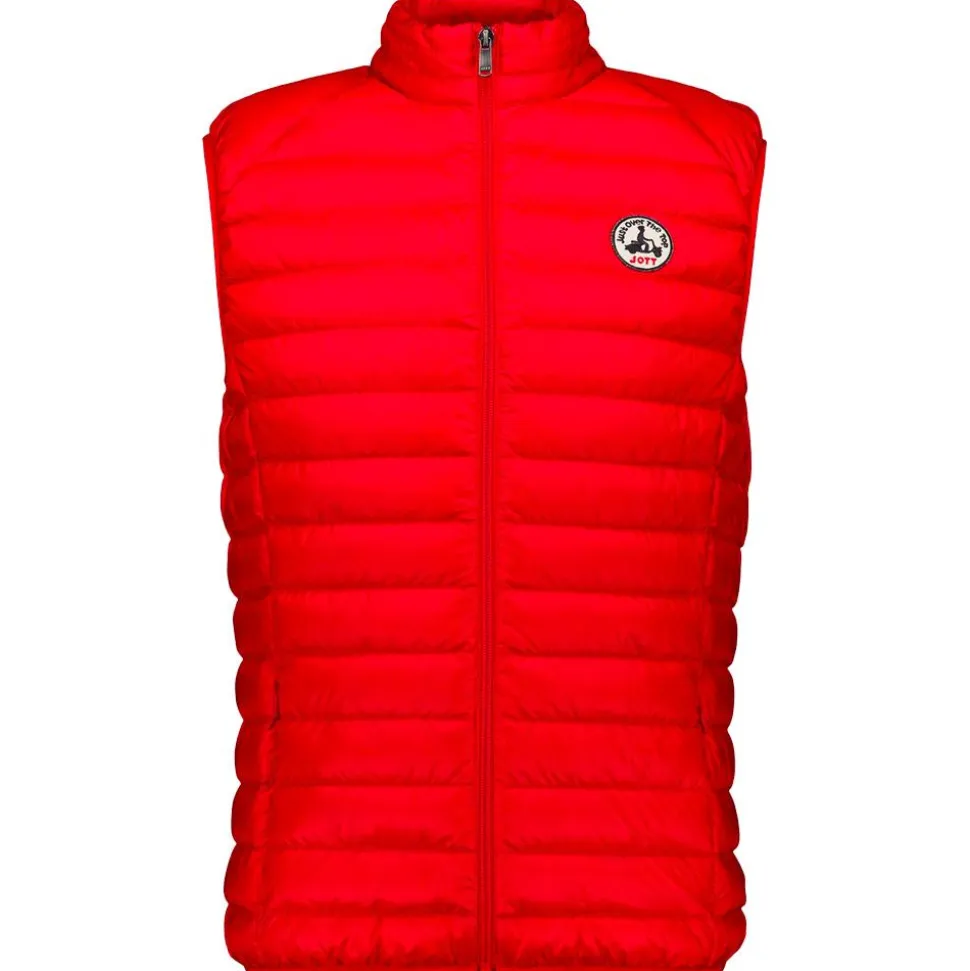 Piumino senza maniche Jott Tom Carmine Red