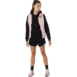 Piumino senza maniche Rossignol W Rossi Light Vest Power Pink