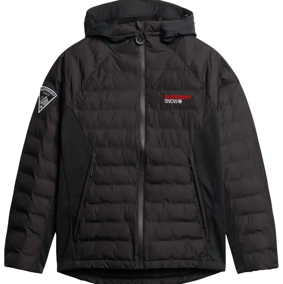 Piumino Superdry Softshell Mid Layer Jacket Black