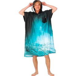 Poncho da bagno After Essentials Microfiber Fleece Series Underwater