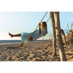 Poncho da bagno After Essentials Beach Poncho Madrague Light Blue