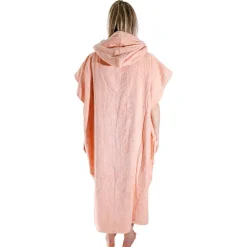 Poncho da bagno All-In Classic Flash Line Ponchos Coral Blue