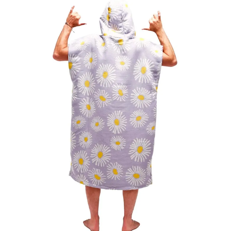 Poncho da bagno All-In Quick Dry Poncho Flower Power