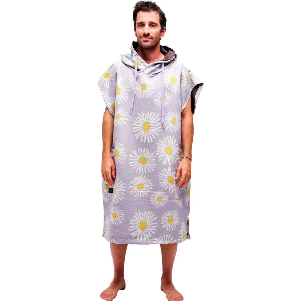 Poncho da bagno All-In Quick Dry Poncho Flower Power