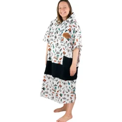 Poncho da bagno All-In V-Poncho Men Beach Crew Mexicano