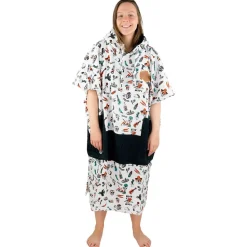 Poncho da bagno All-In V-Poncho Men Beach Crew Mexicano