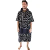 Poncho da bagno All-In V-Poncho Men Beach Crew Matis Black